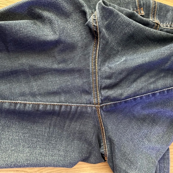 Nine West Blue Jeggings Pull On Skinny Crop Stretch 6 - Picture 7 of 11